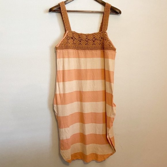 We The Free Sayulita Striped Crocheted Tunic Dress - Picture 4 of 10